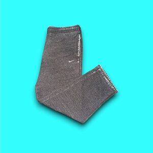Vintage Nike athletic dept wide leg sweatpants grey mens medium
